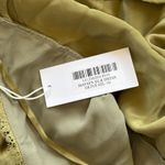 Reformation Maysen Silk Formal Maxi Dress Olive Oil Green NWT Photo 8