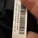 Quince  Black Linen Sleeveless Mini Dress with Pockets Size Medium‎ Photo 9