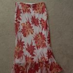 pink and red tropical skirt Photo 0
