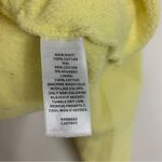 BP . Cropped Moonlight Beach Graphic Yellow Hoodie Size Large Photo 9