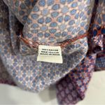 Sim & Sam  Kimono Jacket S/M Boho Geometric Print 100% Rayon Flowing Fit Festival Photo 4