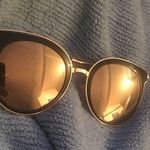 MINKPINK  Gold Rimmed Metal handles Sunglasses Photo 0