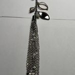 White House | Black Market  Long Beaded Y Drop Necklace Two Tone Blue Green NWT Photo 10