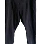 Lysse  Denim Jeggings 3X Black Jean Leggings Tummy Control Plus Size Photo 1