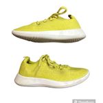 Allbirds Women's  Neon Yellow Lace Up Wool Athletic Runners Sneakers Shoes Size 5 Photo 3