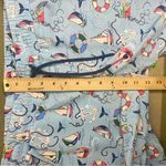 Vera Bradley Pajama Set Size Small Anchor Nautical Sleepwear Blue Shirt Pants Photo 7