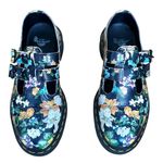 Dr. Martens  Darcy Floral Mary Jane Shoes Size 6 Black 90s Photo 0