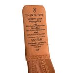 Thirdlove  Graphic Lace Plunge Bra Size 30F Mauve Removable Pads Underwire Photo 3