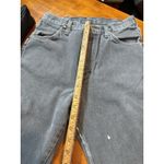 Wrangler VTG ‎ Women's Gray Cowgirl Denim Jeans 9x32 High Rise Straight Leg Pants Photo 6