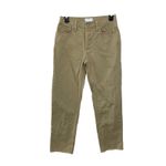 Boyish  Tommy High Rise Straight Jeans in The Crowd Khaki Tan Button Fly Size 25 Photo 2