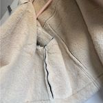 Forever 21  Black and Cream Leather Jacket Photo 3