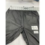 Womans Campor Rain Pants Pullon Medium Black Water Proof Elastic Photo 4
