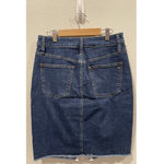 Madewell Denim Pegged Pencil Skirt Photo 5