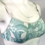 Victoria's Secret VICTORIA SECRET % PINK Floral Mesh Bralette - Blue and White Photo 0