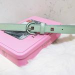 Proenza Schouler Authentic Mint Green Leather Women’s Waist Belt Photo 2