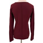 Lululemon Stand Steady V-Neck Sweater in Deep Rouge Photo 6