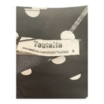 Black & White Polka Dot Blouse – Size Medium | Business Casual Preppy NWT Photo 2