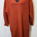 Plus Size Future Collective x Reese Blutstein Sweater Dress – XXL Orange Photo 0