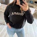 frame denim Frame black crewneck Photo 2