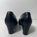 Skypro Anesia Machado II Flight Attendant Cabin Crew Slip On Leather Pumps Heels Black Size 6.5 Photo 7