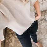 Everlane  Organic Cotton Waffle Tee Short Sleeve Cream Beige Size XS Photo 0