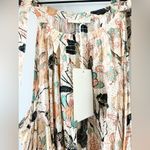 Ulla Johnson NWT Samar Cotton Blend Maxi Dress with Tie Straps in Pearl Flora - Size 10 Photo 12