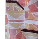 FATE. Geometric Printed Button Down Relaxed Fit Top NWT Medium Photo 3