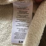 Anthropologie  Everleigh Oatmeal Lace Up Back Hi Lo Sweater S Photo 5