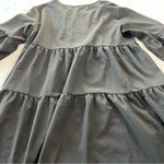 Women's Black Baby Doll Dress 2XL Puff Sleeves Light Pilling Light Weight Size 2X Photo 7