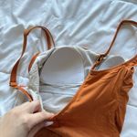 Gottex Womens Size 6 Liv Square Neck One Piece Swimsuit Orange Beach Summer Photo 5