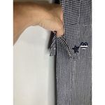 VTG Cricket Lane Dress L Gingham Blue White Stars Embroidery Granny Cottage Maxi Size L Photo 10