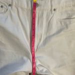 Loft NWT  High Rise Slim Pocket Boyfriend Jeans in White Sz 10/30 Photo 5