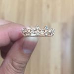 Exquisite Rose Gold Crown Ring Photo 3