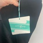 Umgee Black Stretch Faux Leather & Suede Legging Pants Size M New Photo 5