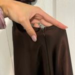 Peppermayo  Brown Satin Cutout Mini Dress Photo 3