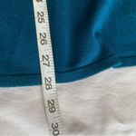 Torrid Teal Knit Short Sleeve Sweater lace inset sz 1 Photo 3