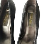 Sesto Meucci Of Florence Black Suede Leather Pump Size 6.5B Photo 5
