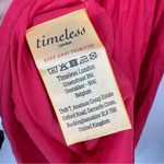 TIMELESS LONDON Briar Red Dress Size 12 Photo 6