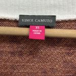 Vince Camuto NEW VNeck Leopard Print Sweater XS Photo 1