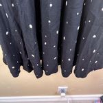 Free People  Abbie Dress in‎ Black Combo Spackle Womens Size 6 Mini Mock Neck Photo 9