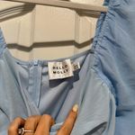 Hello Molly Tangy Bellini Mini Dress in Baby Blue Size: US 8/ Large Photo 7