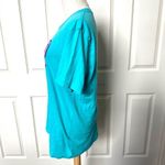 Bella Canvas  blue heart graphic T shirt Photo 2