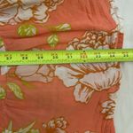 True Destinations Coral Floral Swimsuit Cover Up Womens Size Small Beach Orange Photo 7