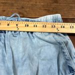 Blue Spice  size medium pull on pants elastic waist tie front soft slouch casual Photo 4