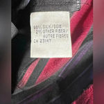 Talbots Silk Red Blue Black Metallic Striped Blazer Jacket Women’s Size 14 Photo 9