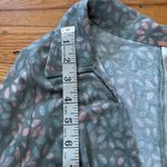 Free People  Moss Green Floral MIDI Dress Size Large Photo 4