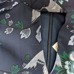 Vanessa Williams Navy Floral Dress NWT Size Small Blue wedding guest dress Photo 7