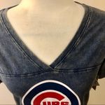 Campus Lifestyle NWT Genuine Merchandise Chicago Cubs V Neck Shirt Size Small Photo 2