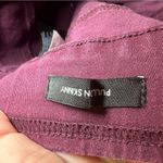 Nine West  Jeans Maroon Pull On Skinny Jeans size 4 Photo 2