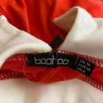 Boohoo  Bridget Collar Swing Dress Poppy NWT Photo 4